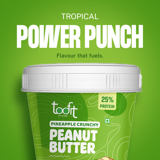 Pineapple Peanut Butter – Tropical Flavor, High Protein, No Palm Oil