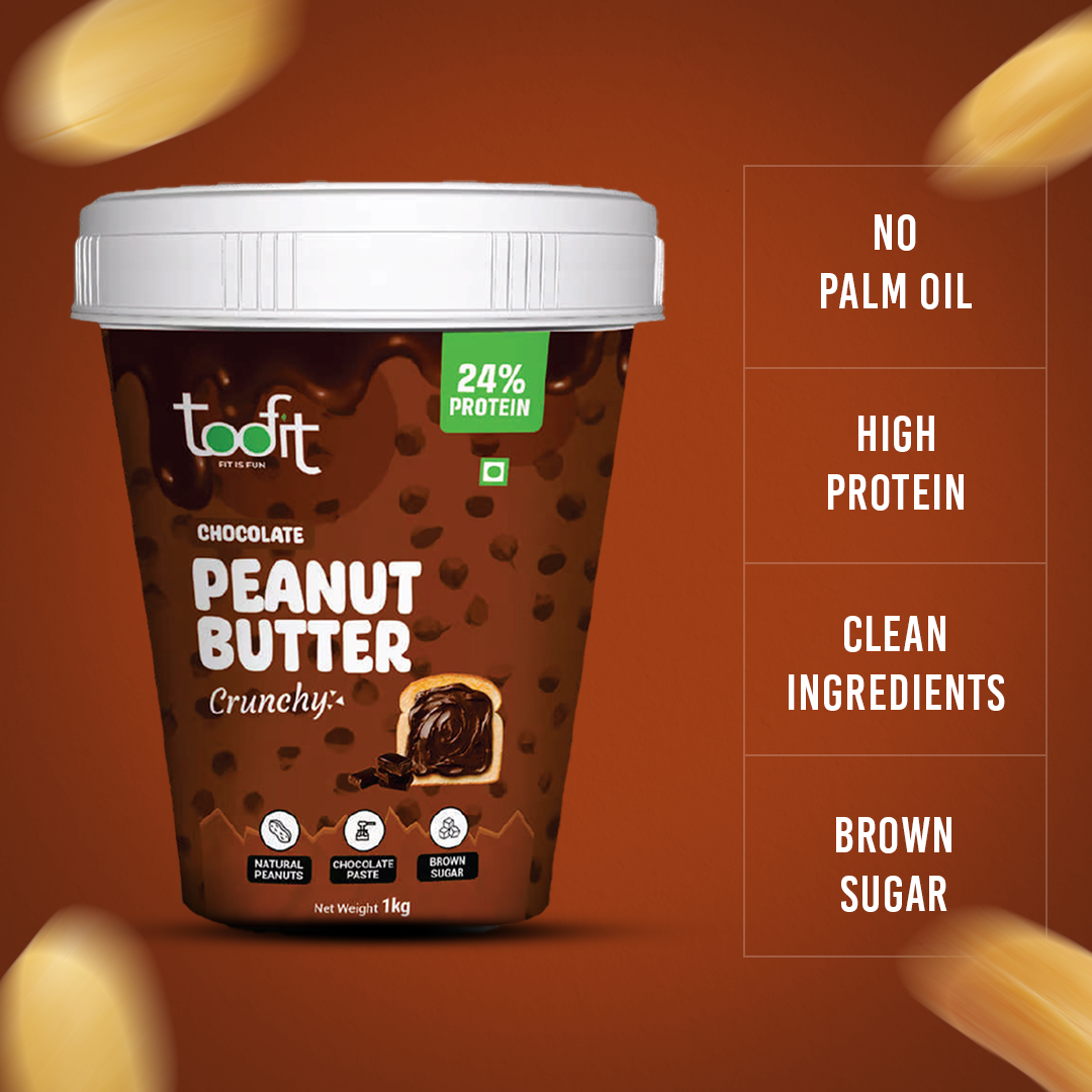 Chocolate Peanut Butter – High Protein, No Palm Oil, Clean Ingredients