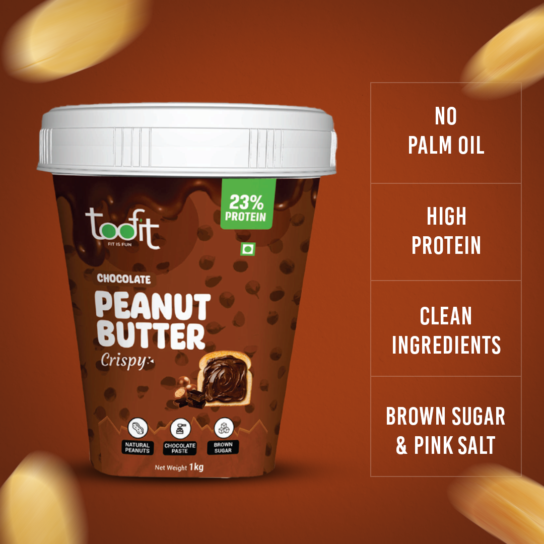 Chocolate Peanut Butter – High Protein, No Palm Oil, Clean Ingredients